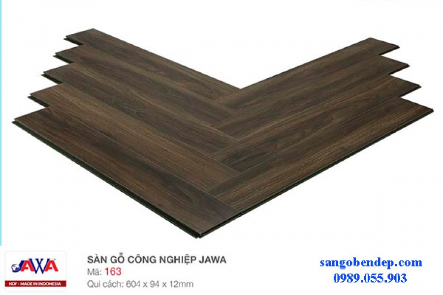 Sàn gỗ xương cá JAWA 163